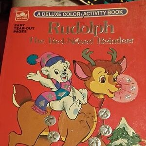 Rudolph Activity Book - Red Cover